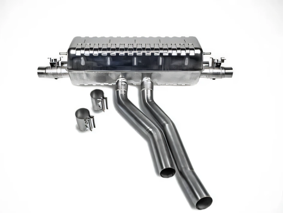 Rear muffler sport valve controlled, code 602