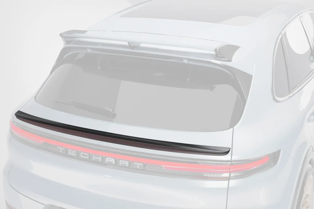 Rear spoiler panel