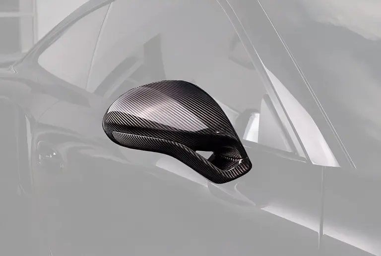 Side mirror L/R carbon, custom colour