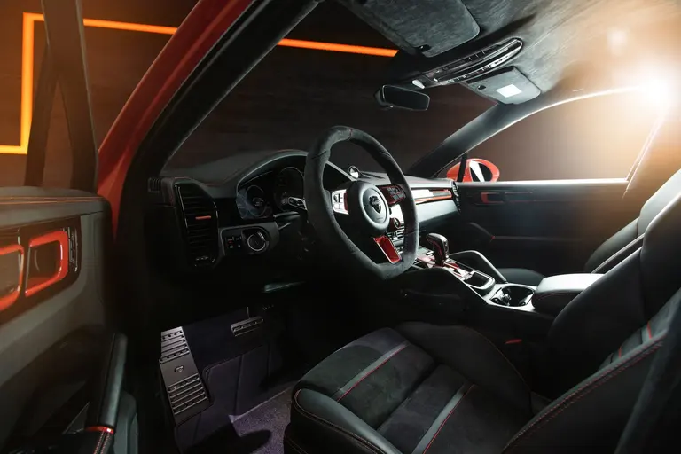 Leather interior exclusive