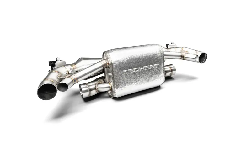 Exhaust system sport with valve control