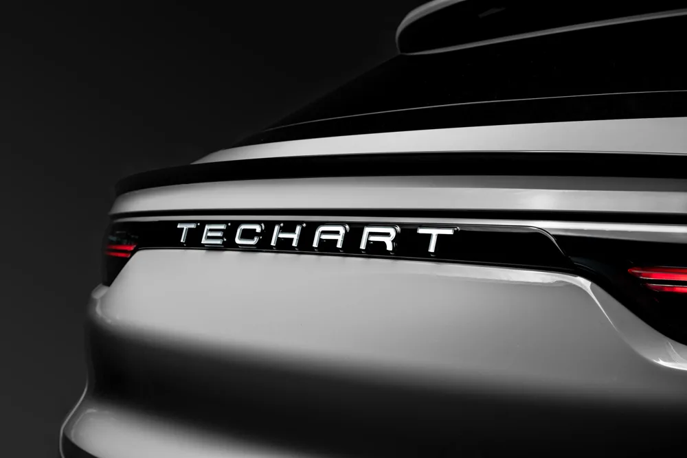 Rear lettering