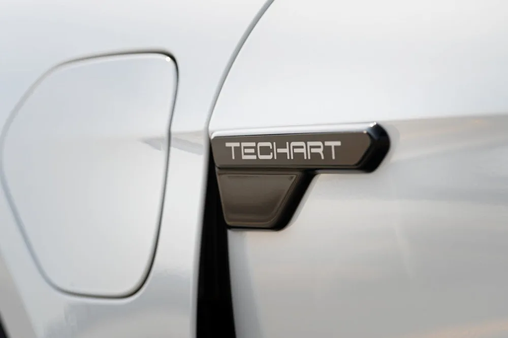 Trim cover with TechArt logo